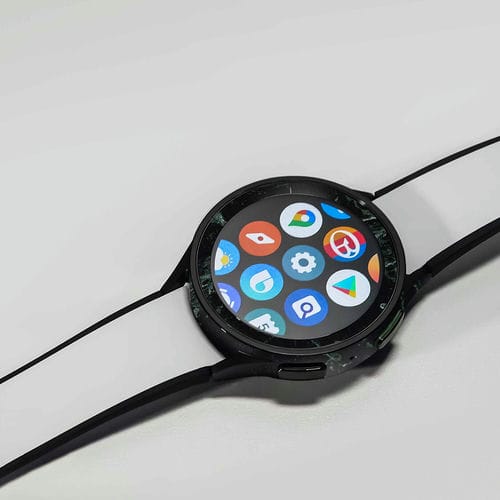 Samsung_Watch5 Pro 45mm_Graphite_Green_Marble_4